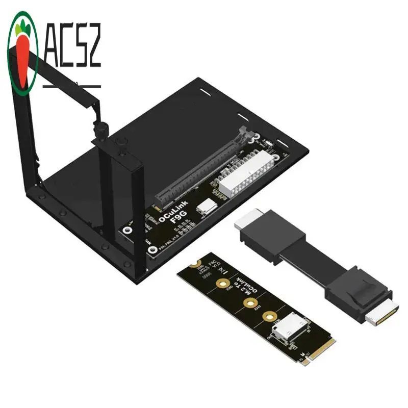 

AC52-F9G-F9934-F4C-BK7 EGPU Oculink GPU Dock M.2 Nvme To Oculink Adapter With Oculink Cable ATX Type Pcie4.0 64Gbps