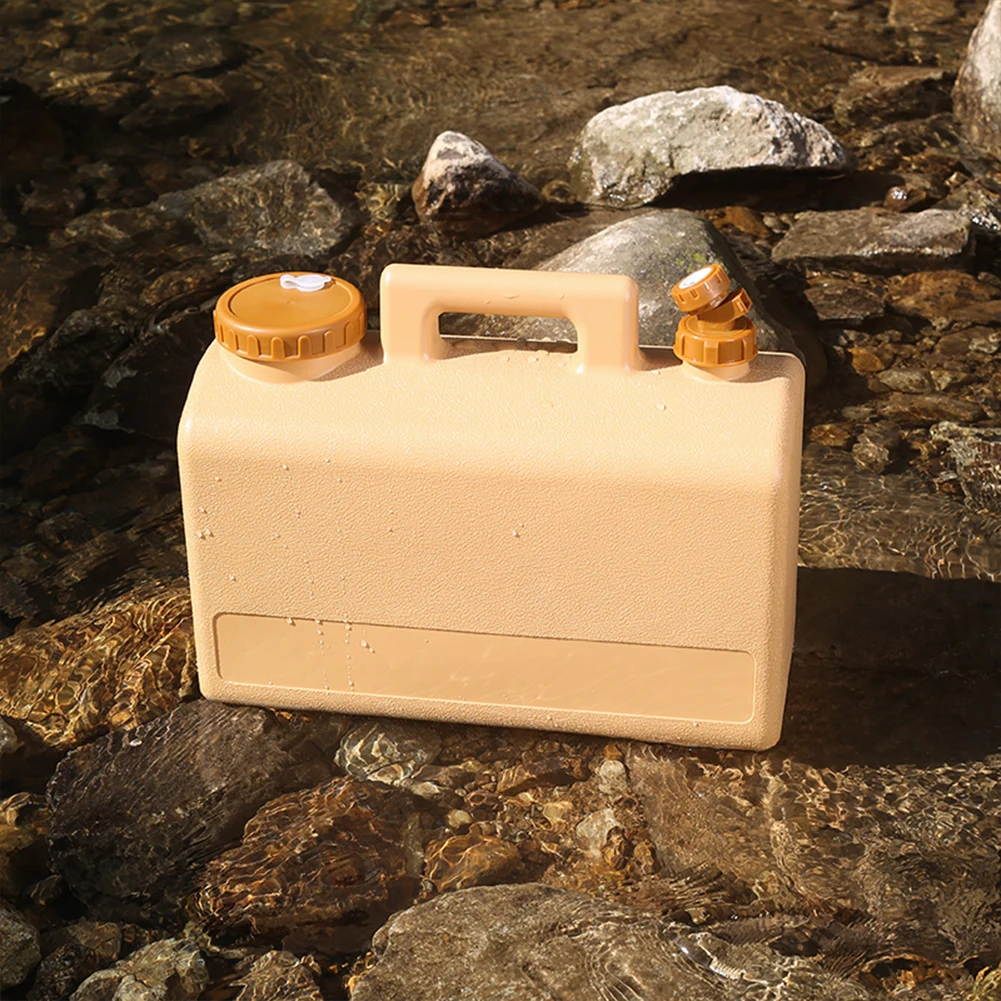 حاوية تخزين المياه سعة 20 لتر مع صنبور دلو مياه الشرب سعة كبيرة حاوية المياه إبريق للتخييم في السيارة #3