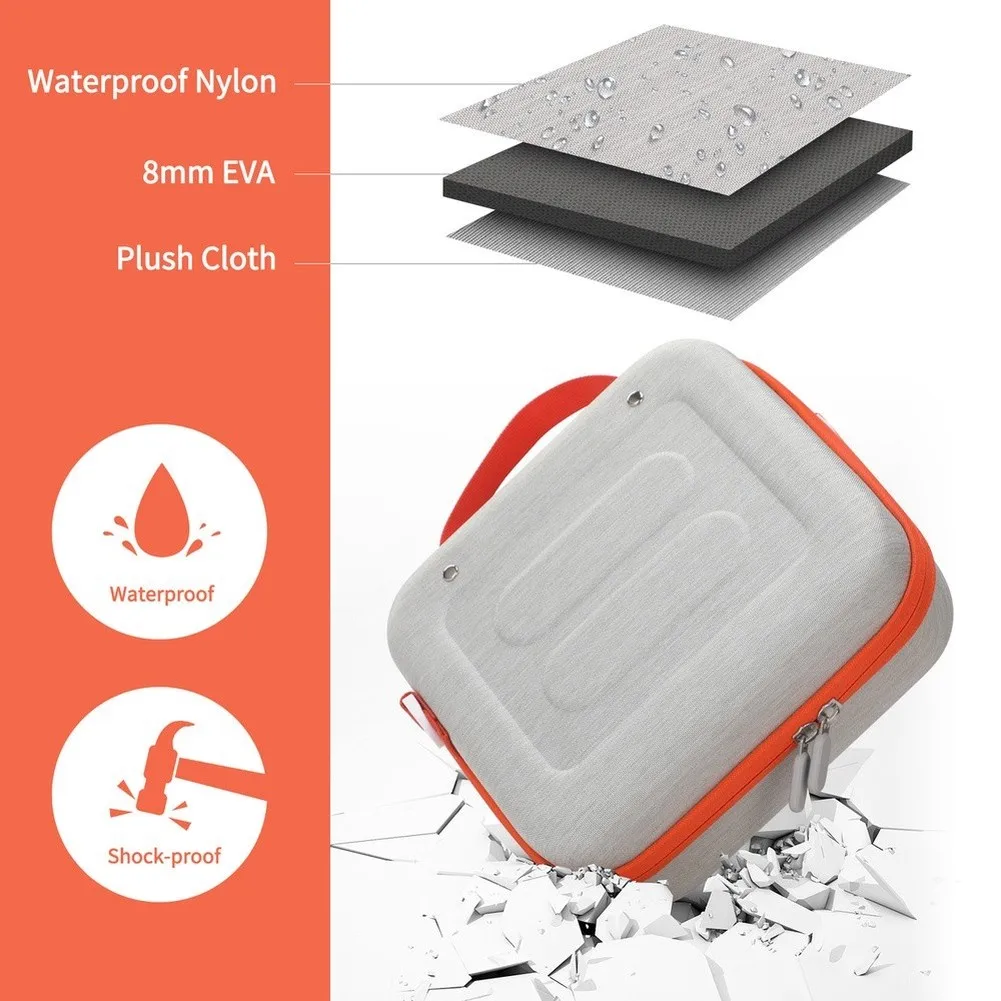 EVA Hard Shell Travel Case For Yoto 2024 Edition Optimized For Portability Protection And Storage Of Speaker Accessories