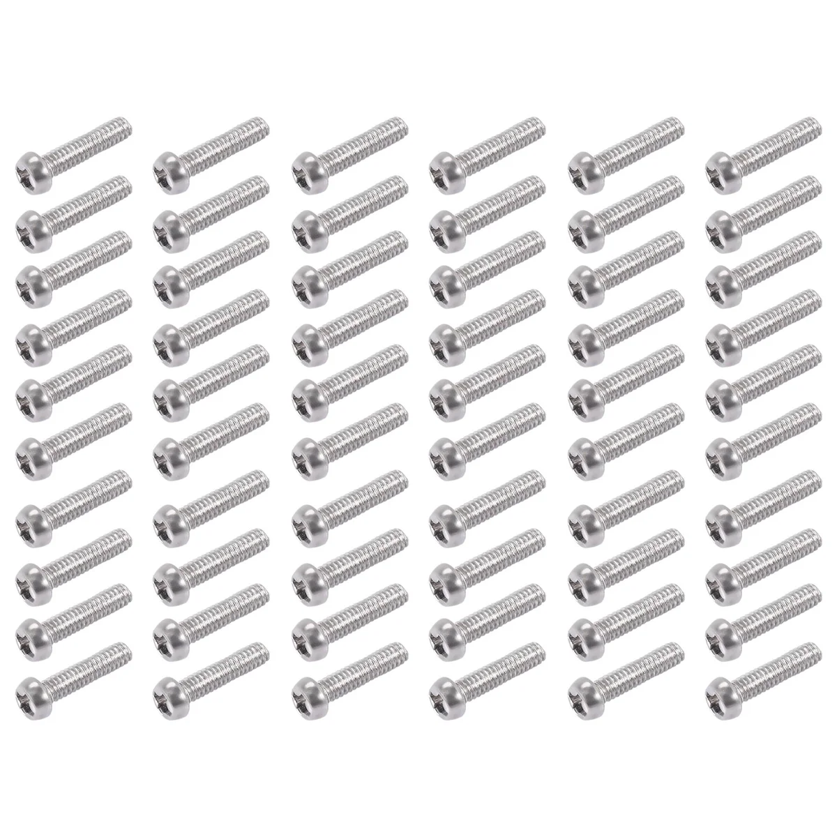ABZV-M2 x 8mm 304 ステンレス鋼 プラスなべネジ ボルト 60本