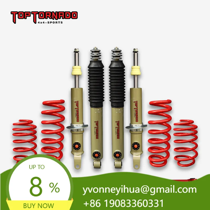 Off Road 2-inch Suspension Lift Kit With 4X4 Soft And Hard Adjustable Shock Absorbers Suitable For BEIJINGBJ40