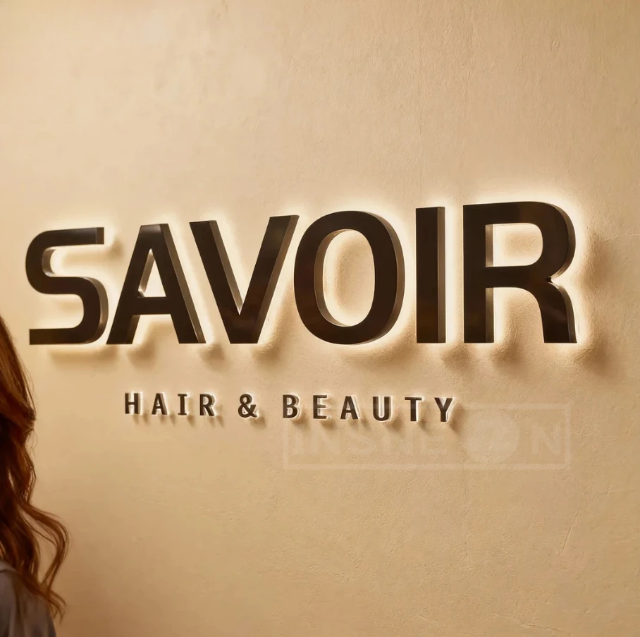 개인 맞춤형 히브리어 조명 문자, 맞춤형 3D 백라이트 로고 채널, CE/UL 인증 금속 광고 LED 장식 네온