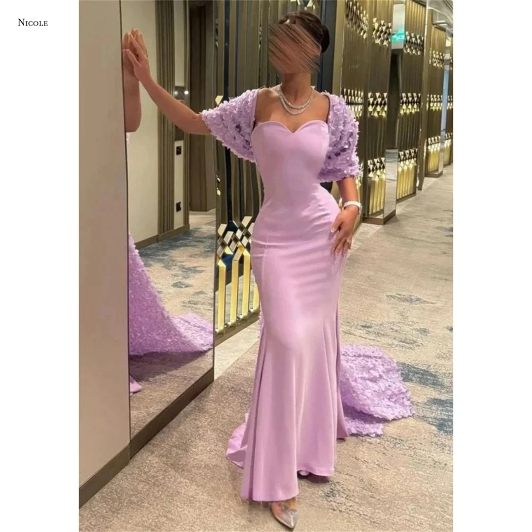 

Nicole Shawl Women's Prom Dress Luxury Evening Dress 2025 Fishtail Skirt Custom Made Elegant Party Dresses for Women Luxury Gala