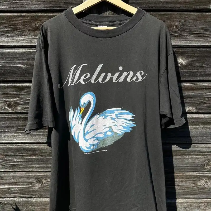 Remake 1994 Melvin Äôs Äòstoner Witch Äô Swan Black T Shirt S 5Xl