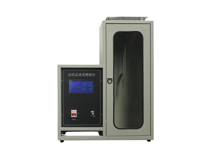 /Touch screen control textile vertical combustion instrumentVertical Flame Tester with Adjustable Combustion Seat to Back