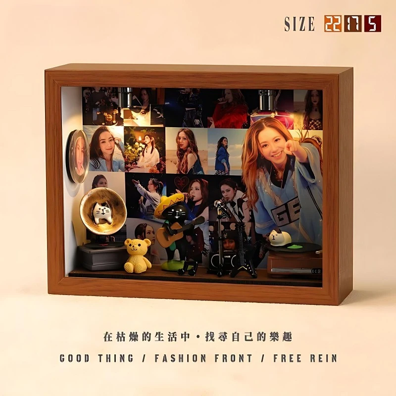G.E.M. Merchandise DIY Photo Frame Music Album Photo Frame Creative Desktop Gift