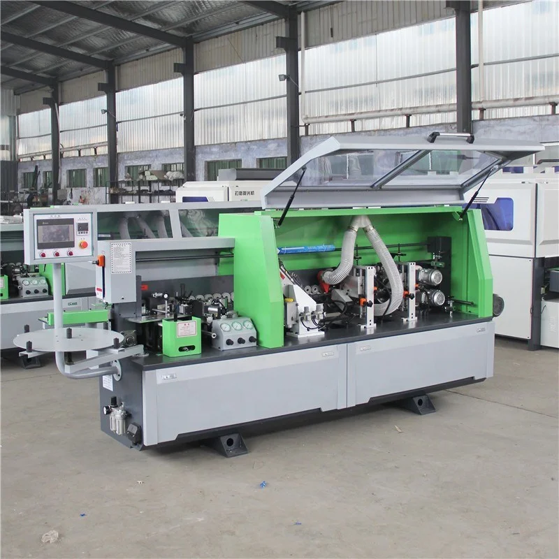 China Automatic Edge Banding Machine With PLC Touch Screen De-lta Cheaper Price for Agent Dealer Woodworking Edge Bander