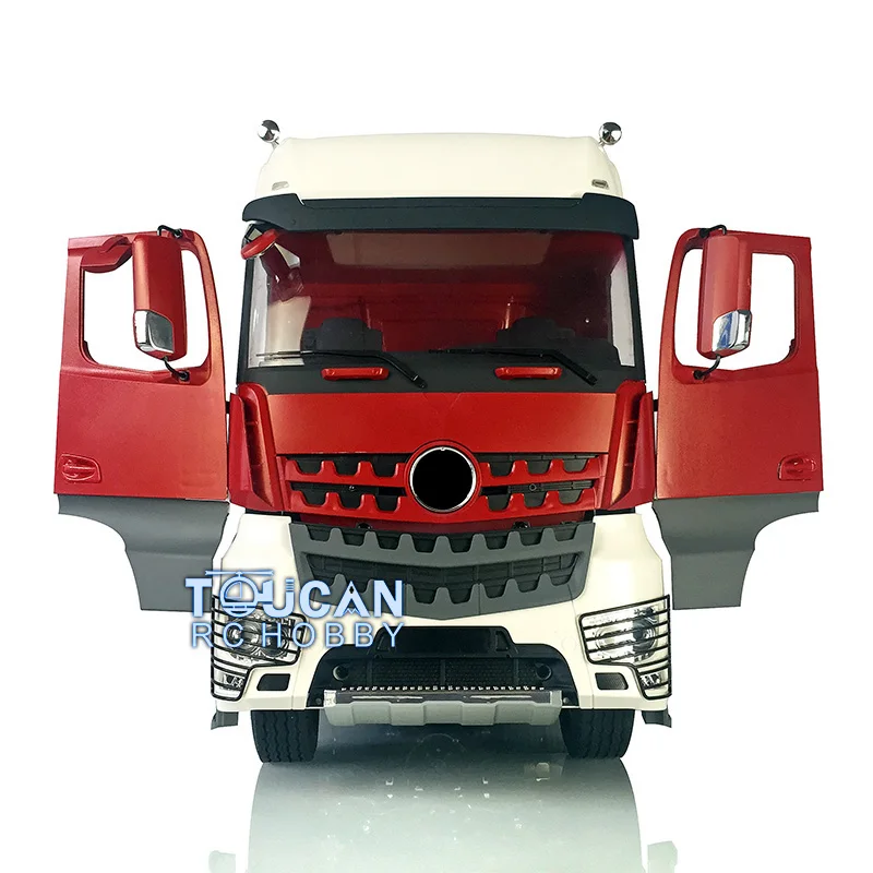 Maßstab 1:14 LESU 8*8 RC Metall Highline 3-Gang-Chassis Traktor LKW Modell bemalte Kabine mit Motor Servo für Geschenke Spielzeug THZH0861