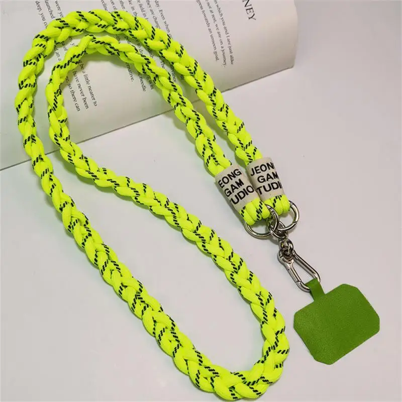 Braided Rope for phone case  Carry Necklace Lanyard Patch