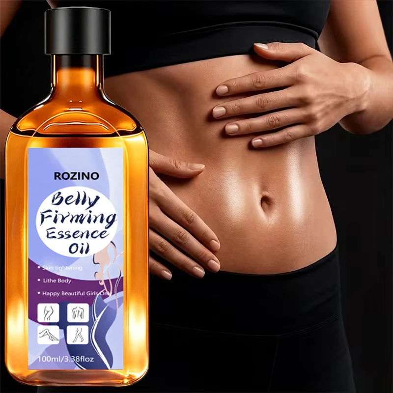 100ml Abdominal Firming Essence Oil, Tightens the Abdomen, Natural Ingredients, Hypoallergenic, Deeply Moisturizes and Hydrates, Solves Problems Such as Dry Skin on the Body, Suitable for Arms, Abdomen, Buttocks, and Inner Thighs, Long-Lasting Use, Relieves Muscle Fatigue, Easily Overcomes the Bottleneck Period, a Must-Have for Sports and Fitness Enthusiasts, Giving You a Perfect Figure with Ease
