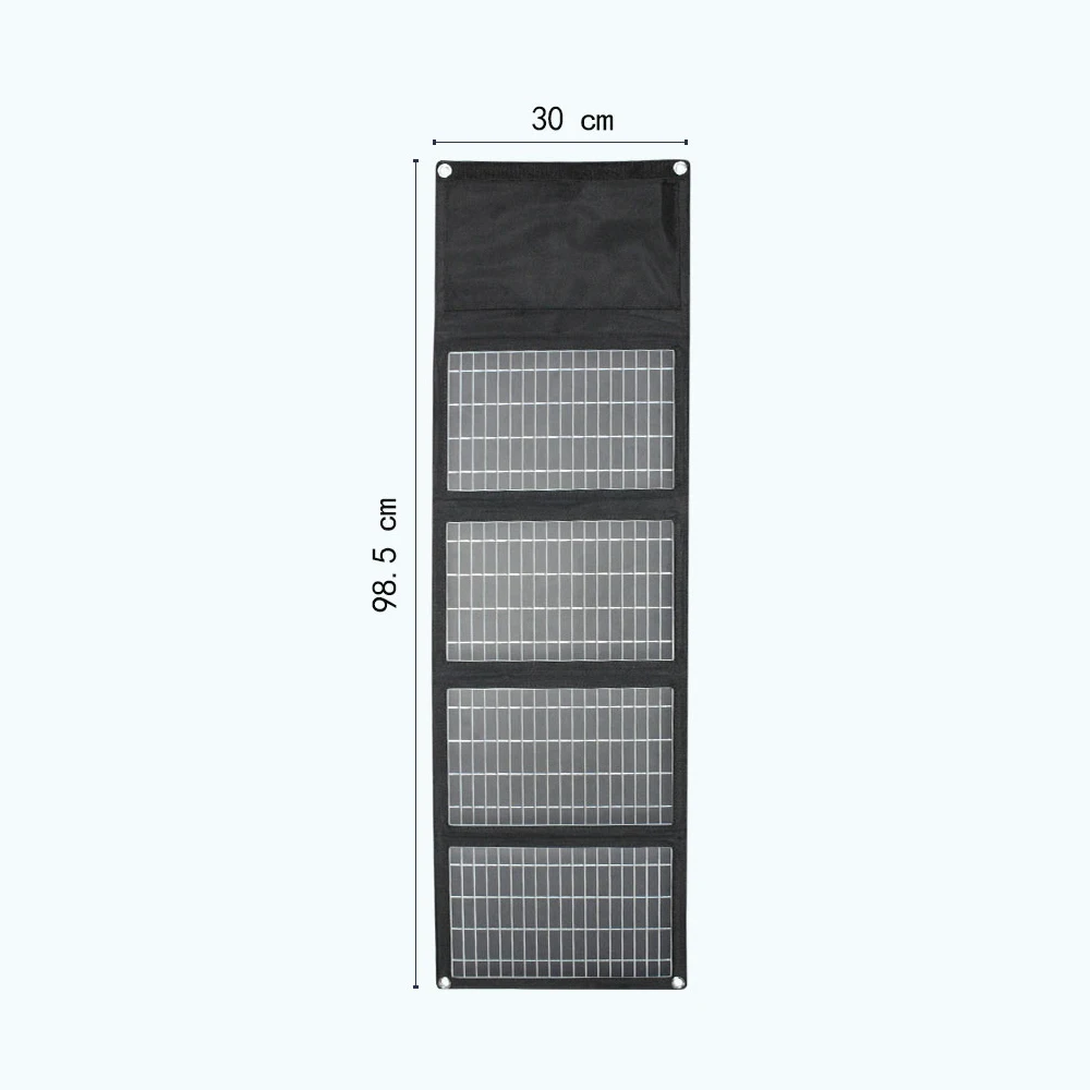 Double USB Ports 28W Mono Foldable solar panel