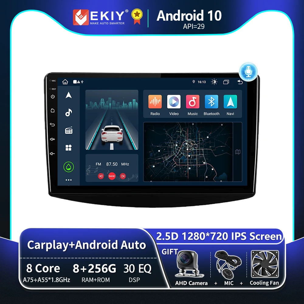 

EKIY T8 For Mitsubishi Grandis 1 2003-2011 Car Radio Multimedia Video Player Tape Record Navigation GPS Android Auto Carplay BT