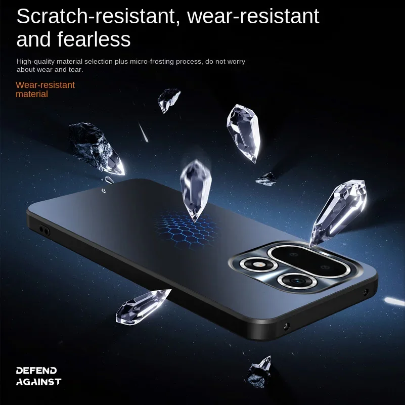 حافظة هاتف خلفية غير لامعة لعدسة الكاميرا ملفوفة بالكامل لهاتف OnePlus 15، غطاء حماية نحيف #5