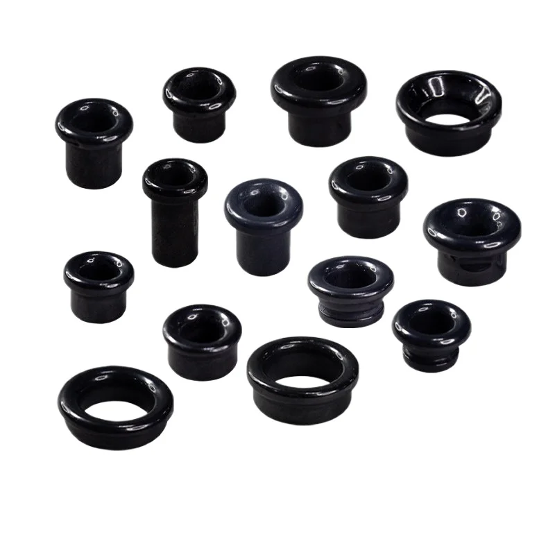 50PCS Textile Machinery Parts, Industrial Textile, Titanium Oxide, Black Titanium Ceramic Eye, Wear Resistant  bead knob