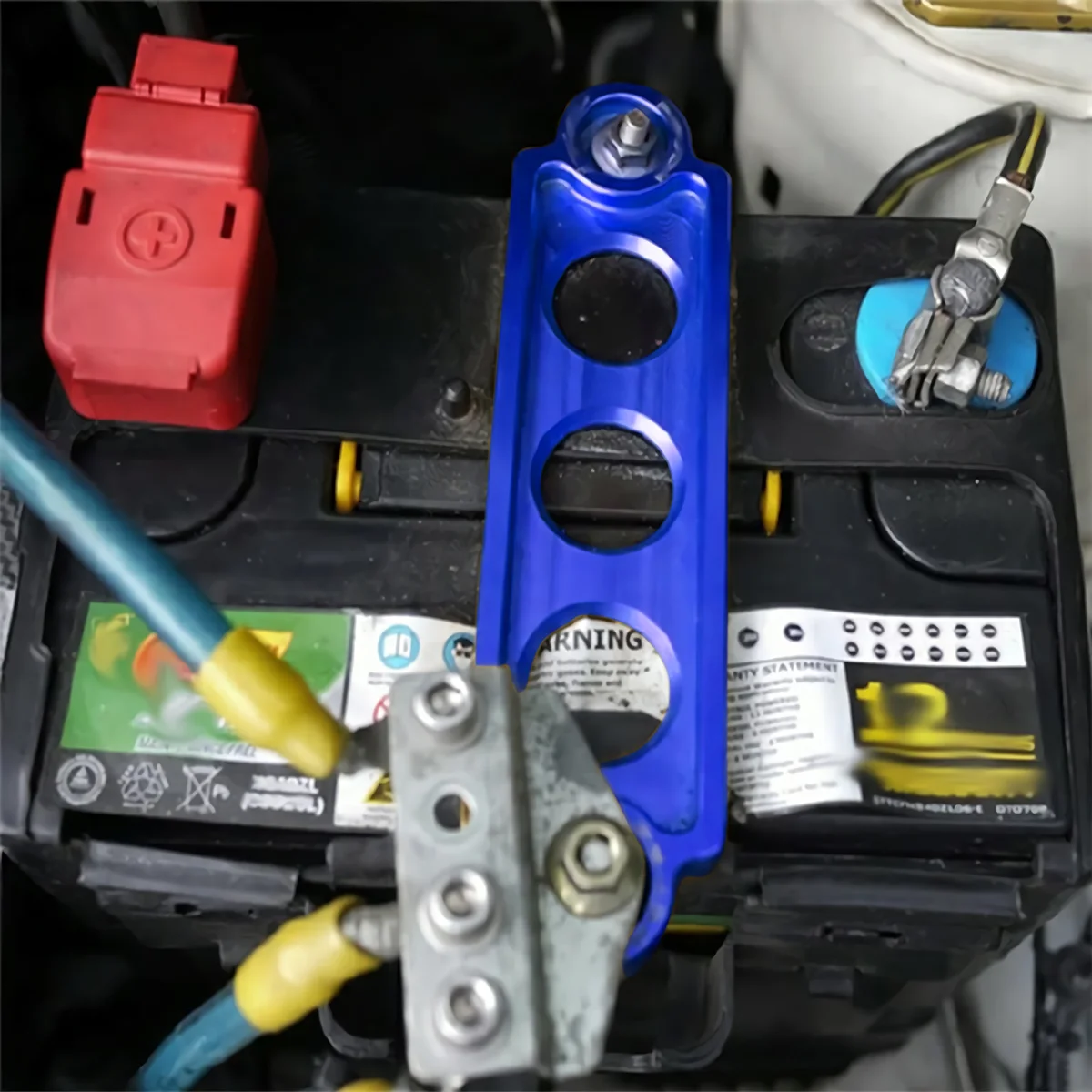 

Holder Buckle Car Racing Tie Fixing Bracket Aluminum Alloy Modified Batteries Universal