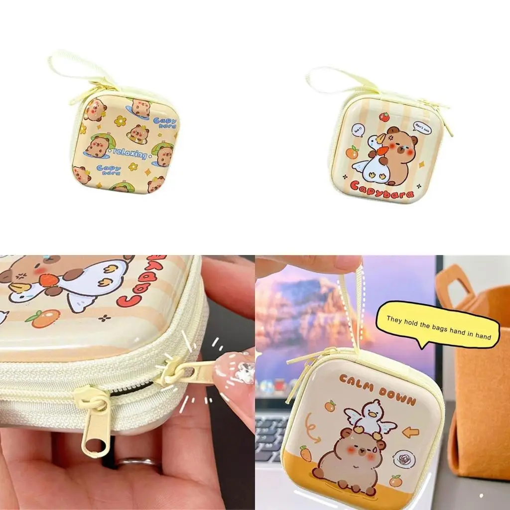 

D46D Capybara Coin Storage Change Practical And Dustproof For Children And Fans