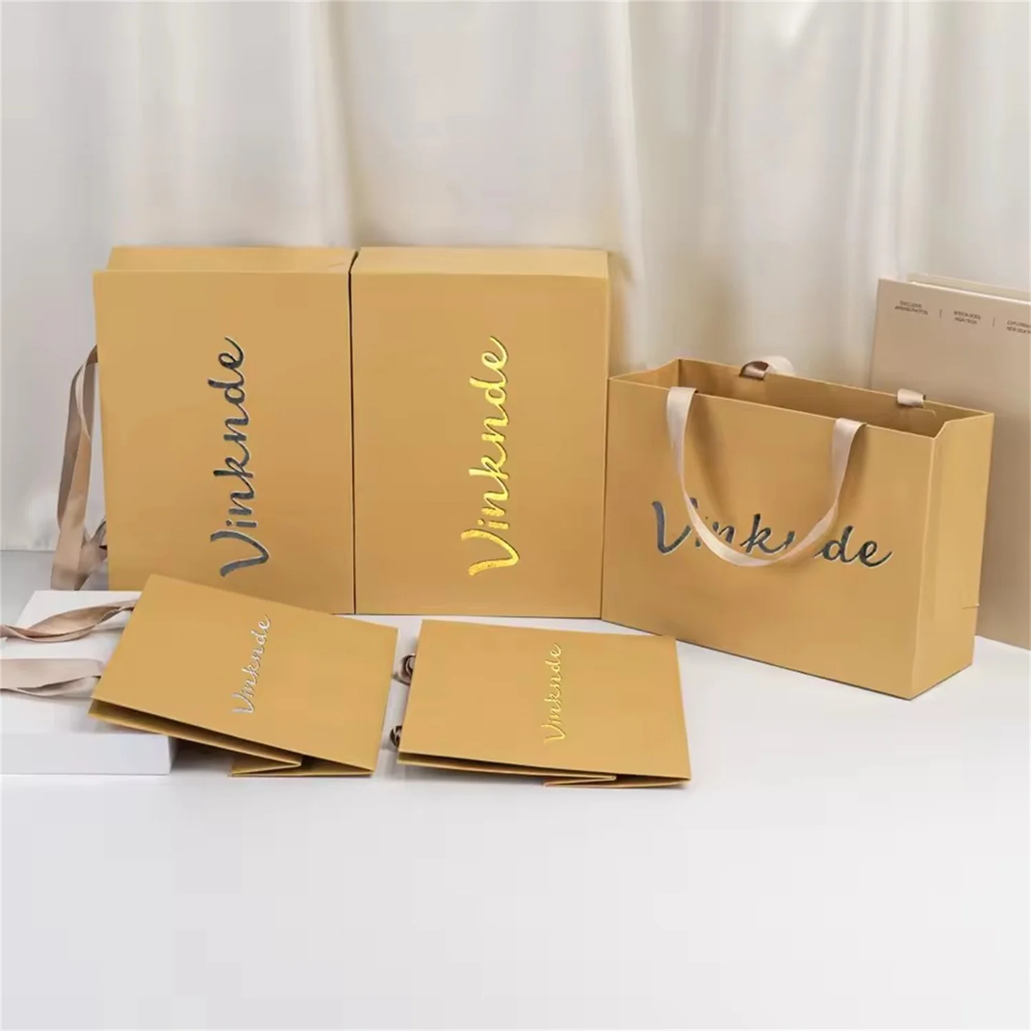 

Персонализированный логотип 28x10x20 см, ювелирная ручка, крафт-тоут, сумка на заказ, подарочная упаковка для покупок, мешочки для конфет для свадебной вечеринки