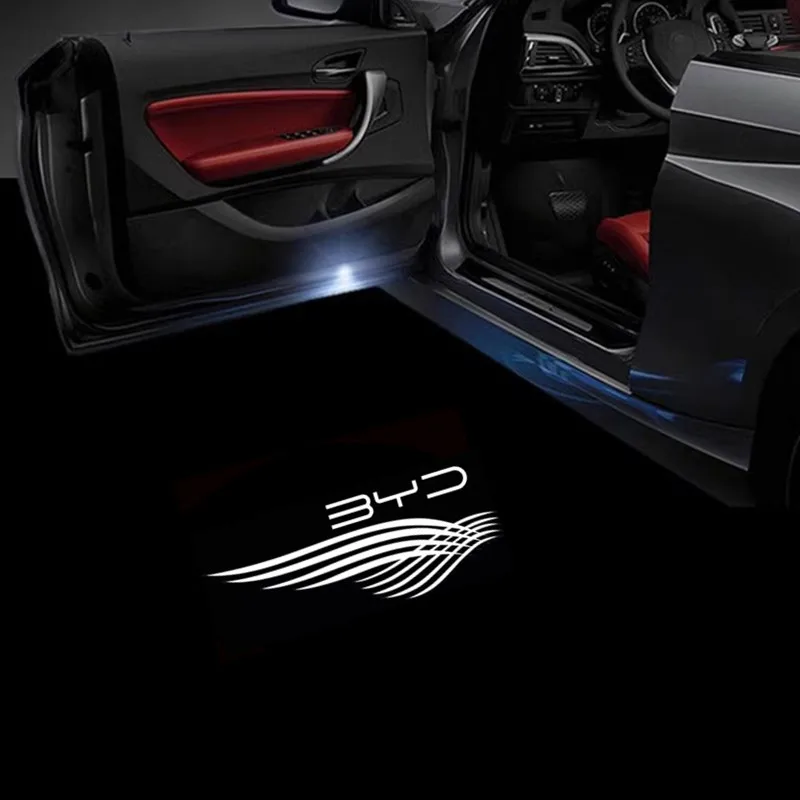 2 Stück Auto-Türbeleuchtung Warnleuchten Nacht-Signalleuchten für BYD EV Han DM Song PLUS Qin PRO Seal EA1 2020-2024 2023