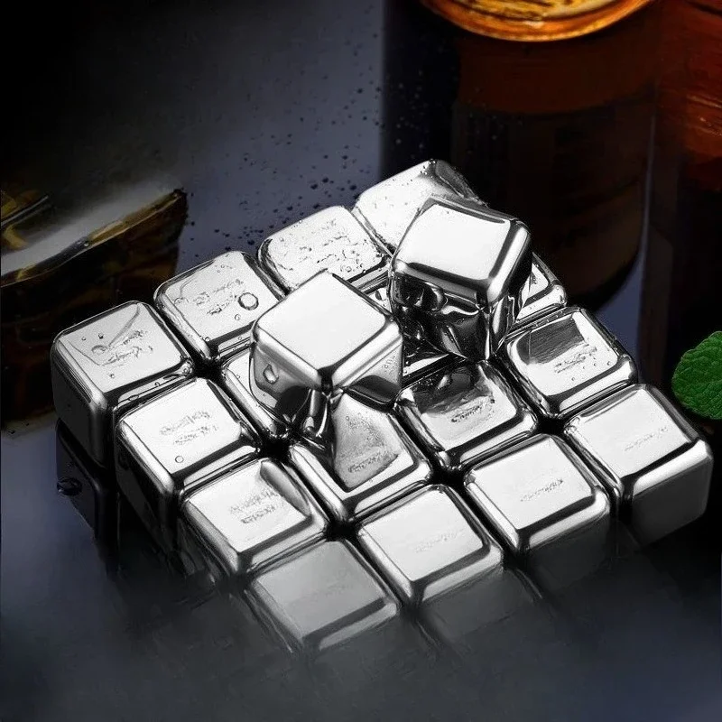 Ice Cubes Ice Hockey Household Metal Small E Food Grade