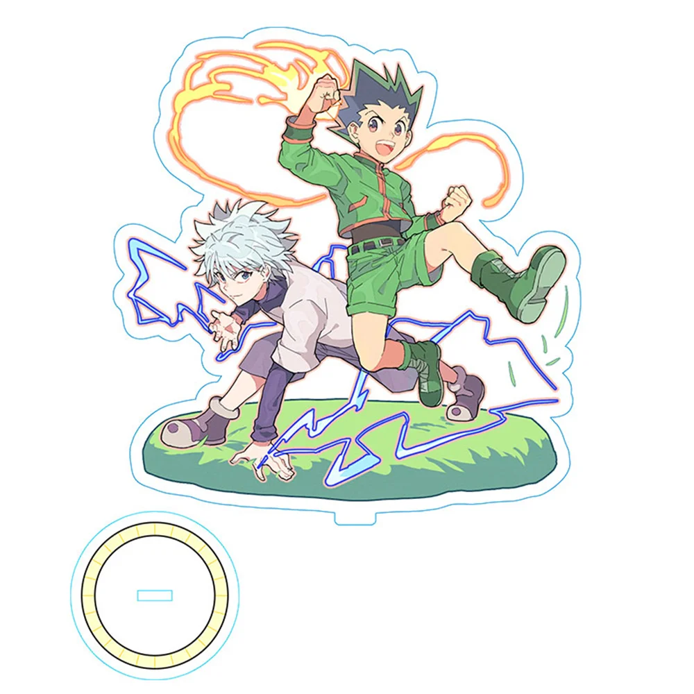 15CM Anime hunter boy Acrylic  Model Cosplay Charm Characters Ornament Accessories Goods Collection Gifts