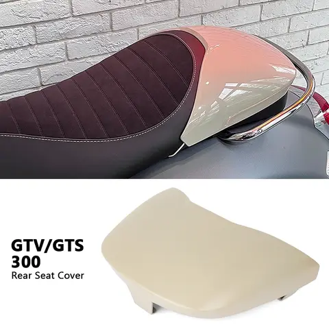 오토바이 액세서리 Matte Look 뒷좌석 승객 카울 시트 백 커버 Vespa GTS300 GTV300 GTV GTS 300 용 페어링 부품