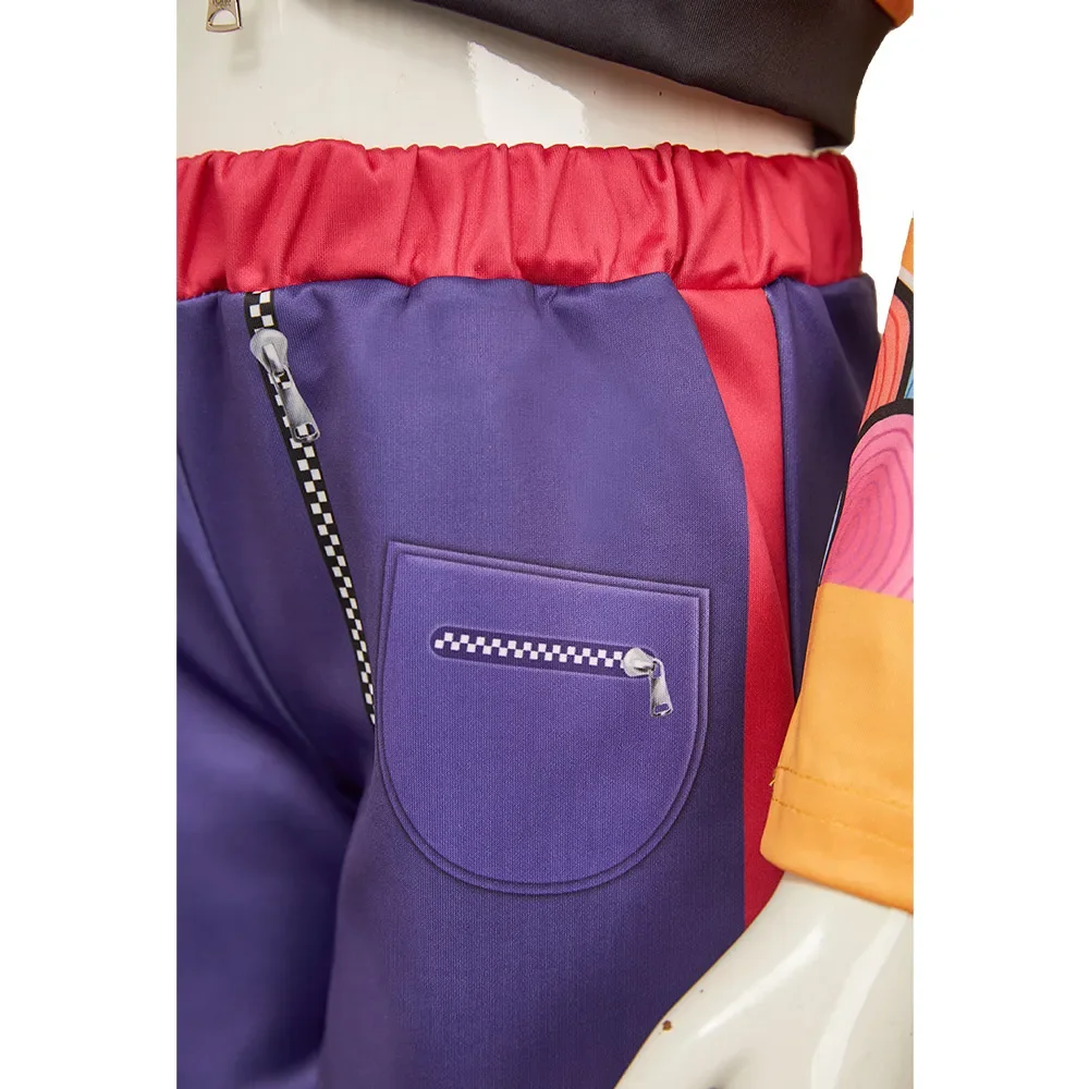 Kinder Rumi Zoey Mira Kpop Dämonenjäger Cosplay Kostüm Verkleidung für Kinder Mädchen Kleidung Rollenspiel Outfit Halloween Karneval Anzug