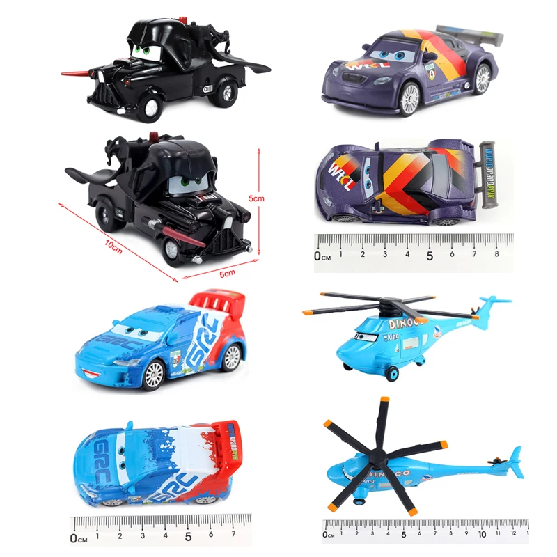 Pixar Cars Anime-Figuren Doc Hudson Ramone Lightning McQueen Fillmore Racing Metallmodell Rennwagen Spielzeug Kindergeschenke – Detail 20