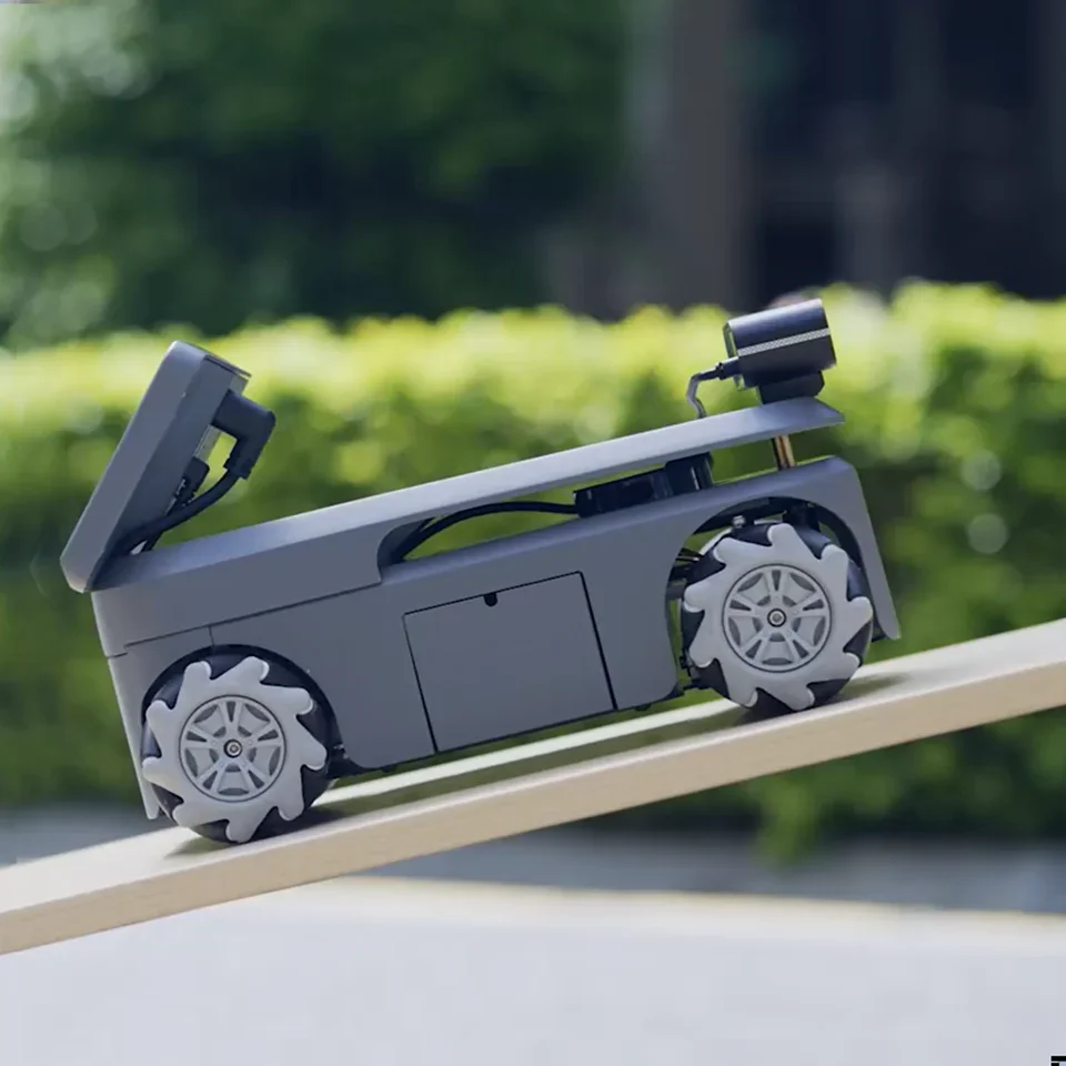 Picture 5: Elephant Robotics 2023 MyAGV PI Autonomous Navigation Android Smart 4-Wheel Drive Robot Mobile Platform With Gamepad Included