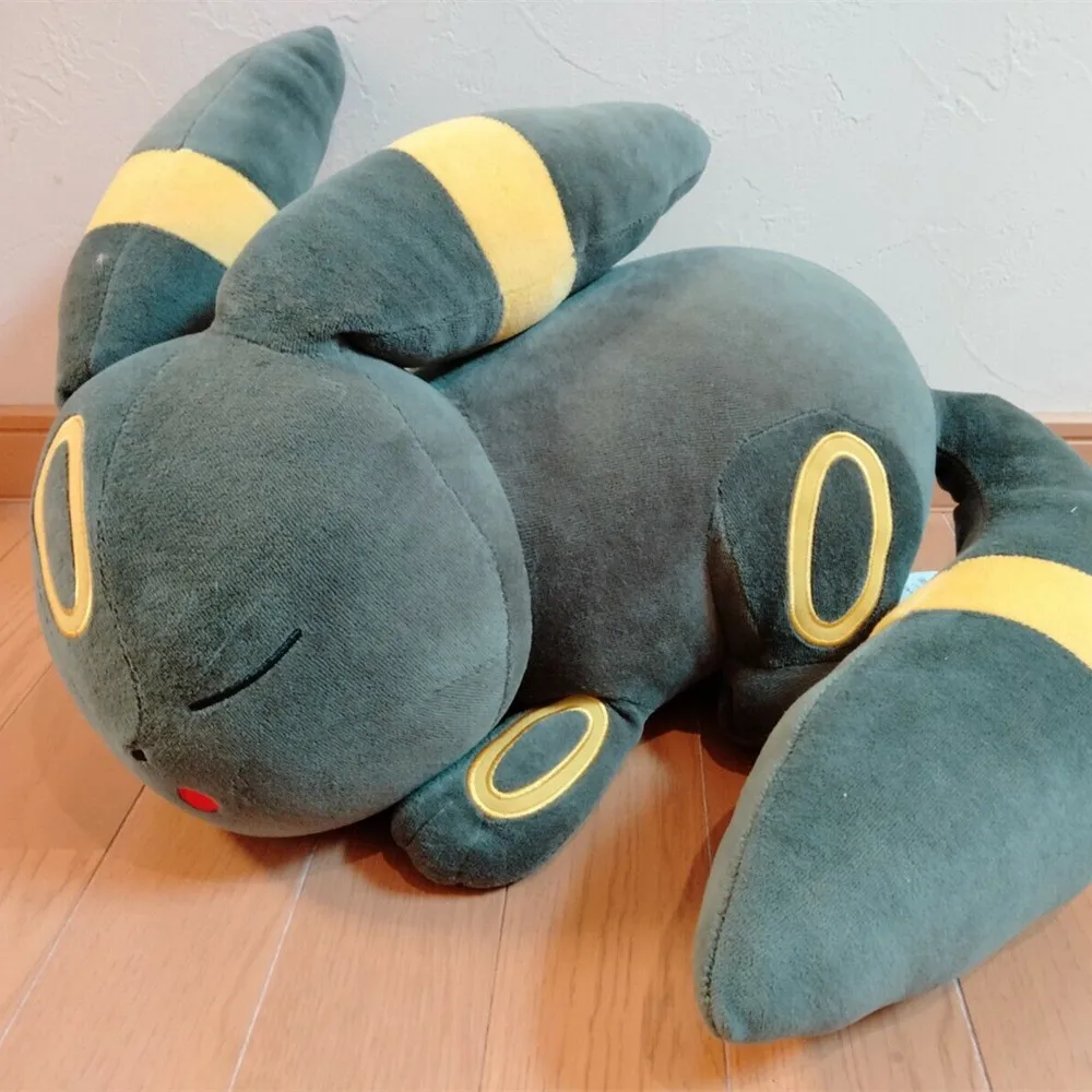 original Eeveelution big sleeping Sylveon & Espeon & Umbreon & Leafeon plush toy stuffed toy doll doll