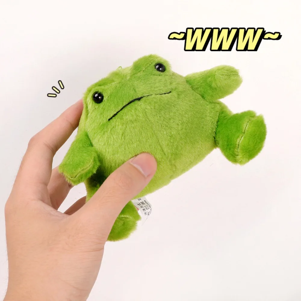 Soft Cartoon Frog Plush Keychain Green Frog Plush Ricky Rain Frog Plush Keyring Cute Creative Ricky Rain Frog Plush Pendent