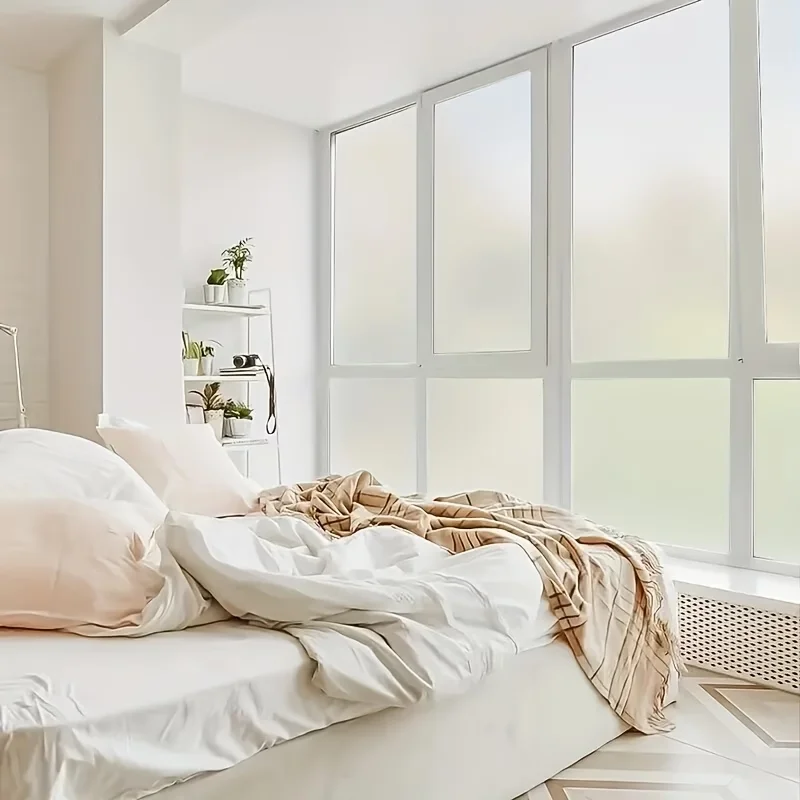 Window Glass With Sun Protection Cooling UV Protection Household Window Film Light Blocking Heat Insulation And Privacy Film.