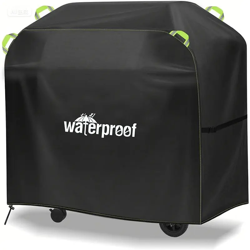 Rainproof BBQ Cover Gas Dustproof Outdoor Barbecue Hood 420D Oxford Cloth Barbecue Cover Waterproof Gas Grill Rack Stove Cover