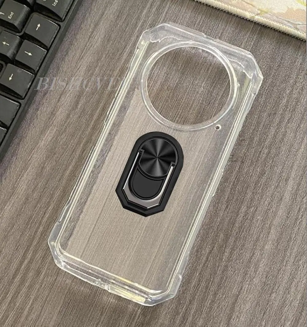 Dla DOOGEE V30 Pro 6.58 "2023 Doogee V30Pro uchwyt pierścieniowy tylny uchwyt etui na telefon Smartphone TPU miękka pokrywa silikonowa