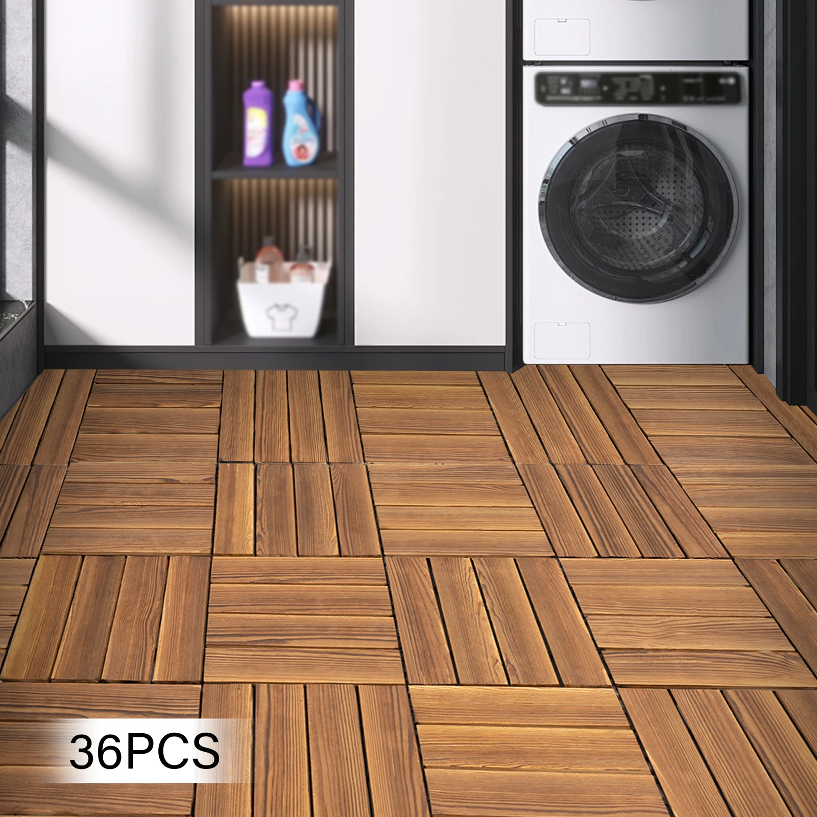 Wodoodporne płyty z drewna konserwowanego – mata PE odporna na korozję, idealna do taras, balkonów i spersonalizowanych przestrzeni na świeżym powietrzu