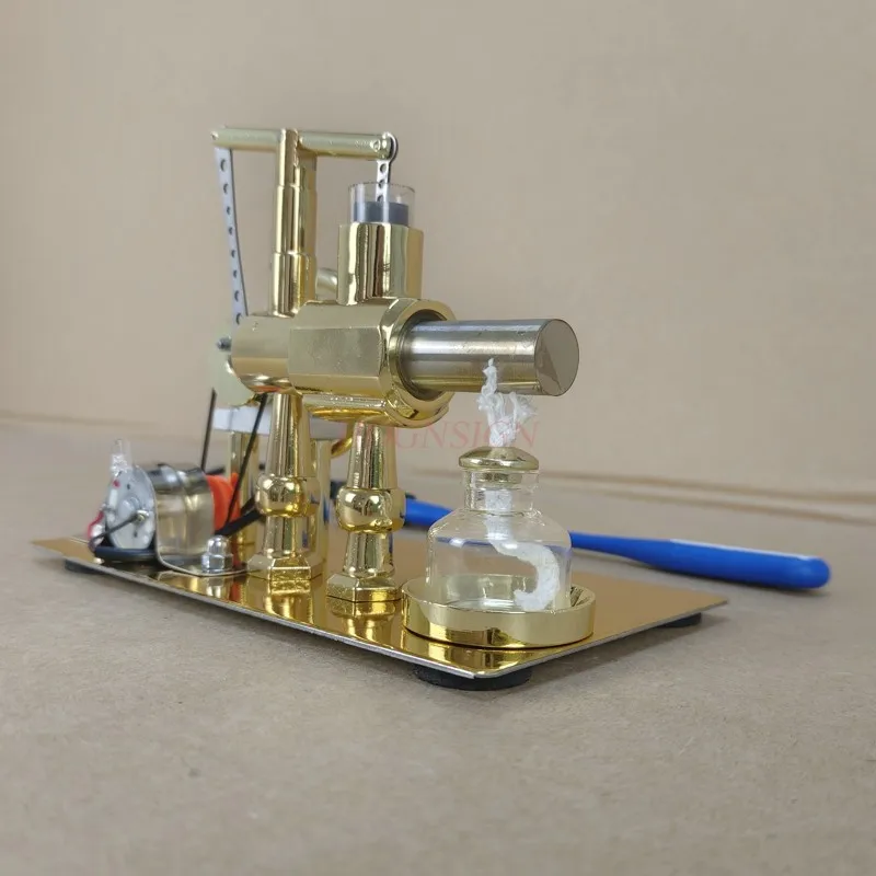 

Physics teaching Stirling engine generator steam engine physics experiment science science production invention toy model small