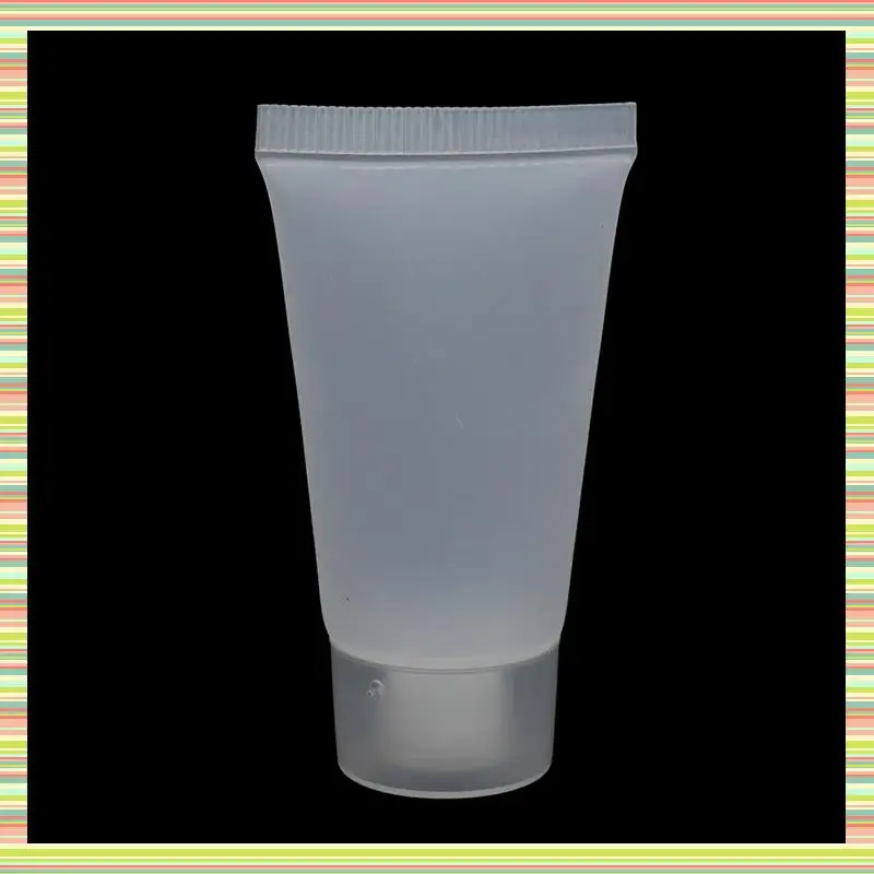 

A97P 200Pcs 15Ml Refillable Tube Empty Lotion Bottle Soft Tube With Cap Travel Squeeze Make Ups Container Refillable Bottles