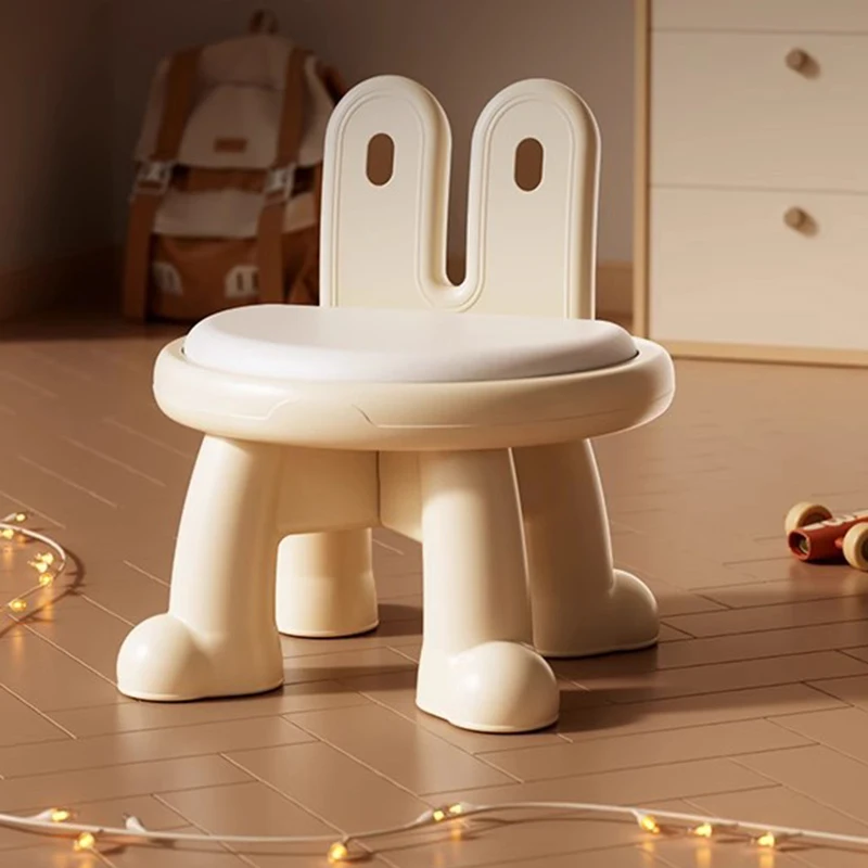 

Girl Plastic Children's Stool Baby Seat Kindergarten Children's Stool Bathroom Backrest Sgabello Bambini Bagno Home Furniture