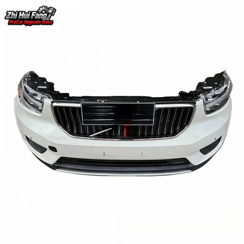 Suitable for Volvo XC40 20-23 models, complete bumper assembly with radiator front grille
