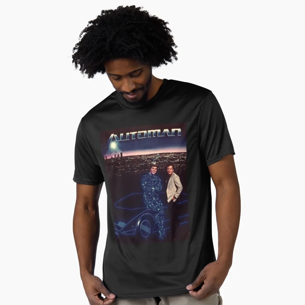 

Luminous Justice 80s Retro movie gift t shirt Manimal 1983 Retro 80s Sci Fi TV Serie Graphic Clothes All size Tops S-6XL