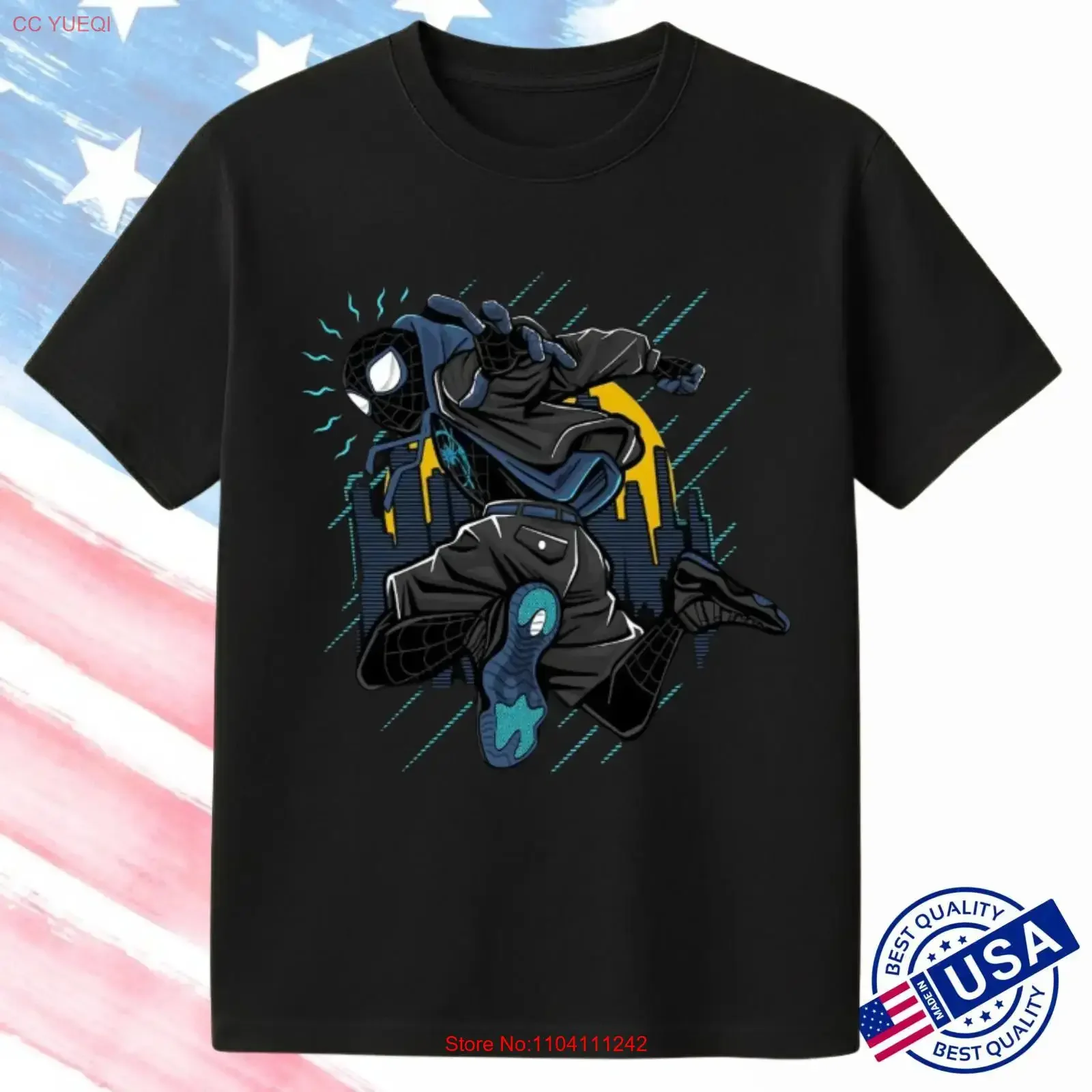 TRENDING AJ 11 Gamma Blue 2025 Sneakerhead Miles T Shirt Reprint Full Size vintage Washed fashion Casual streetwear Slightly