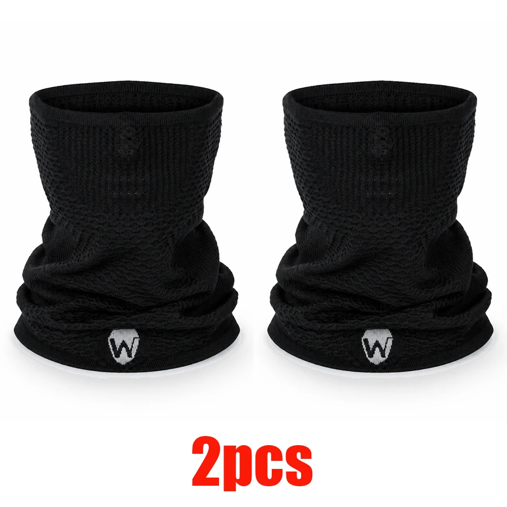 1pc/2pcs/3pcs Winter Warm Ademend Fietsmasker Sjaal Unisex Naadloos Elastisch Half Gezichtsmasker Buitensporten Hardlopen Skimasker