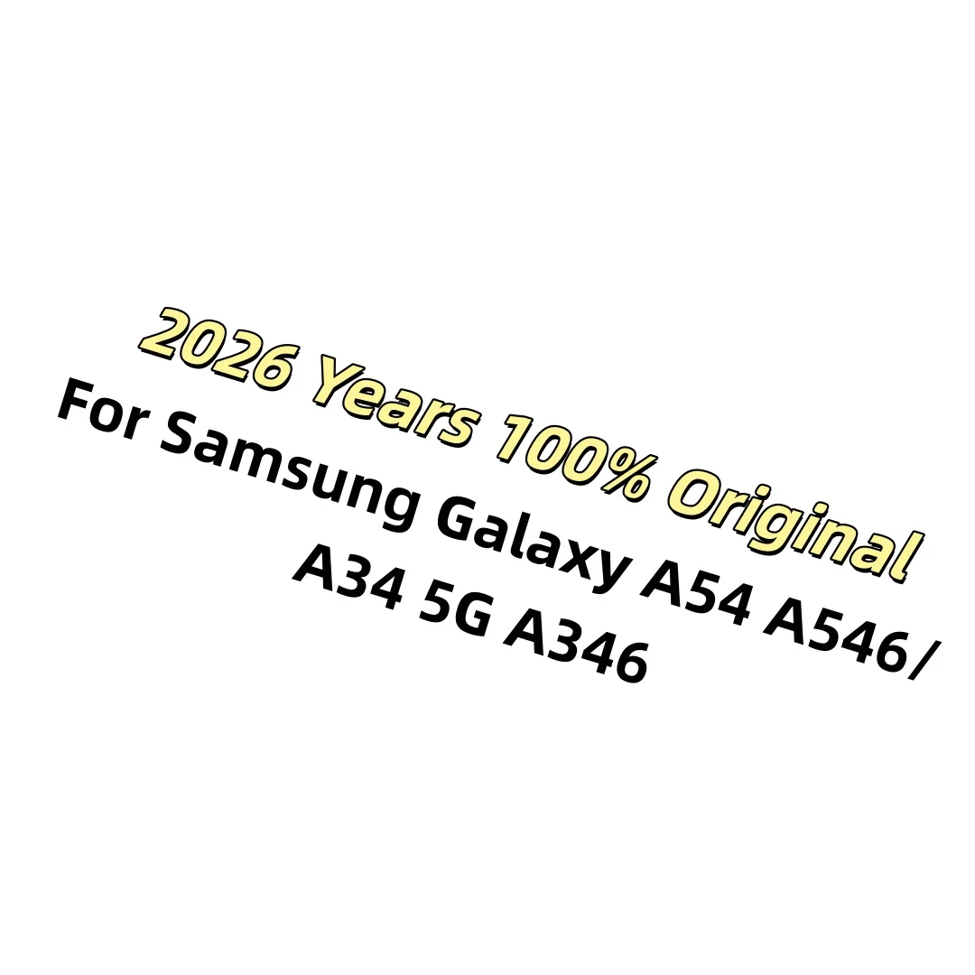 2026 Years 100% Original Battery EB-BA546ABY For Samsung A54 5G/A34 5G/A546/ A25 5G/A35 5G Battery Batteries +Tools