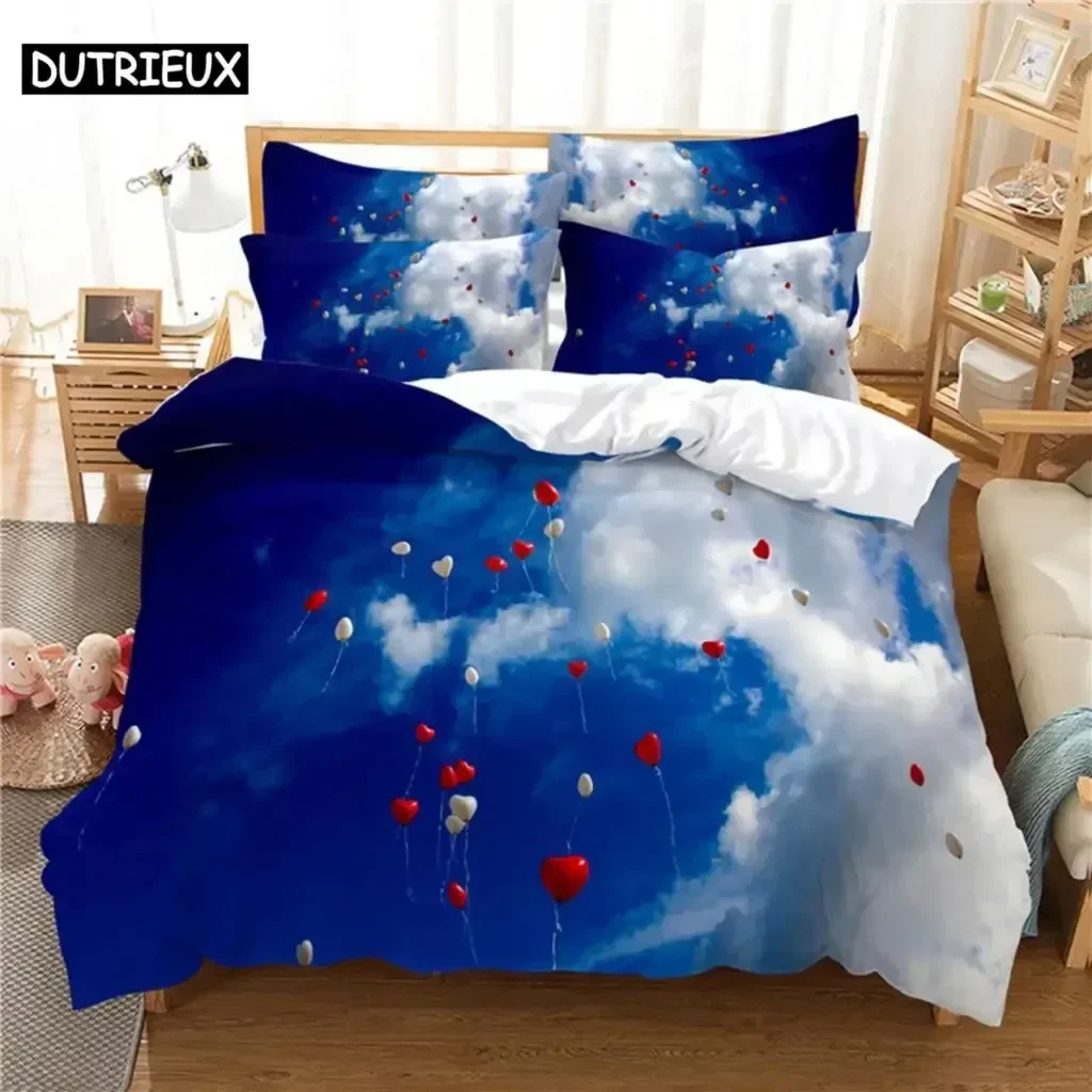 Beautiful  Scenery Bedding Set Duvet Cover Set 3d Bedding Digital Printing Bed Linen Queen Size Bedding Set Fashion