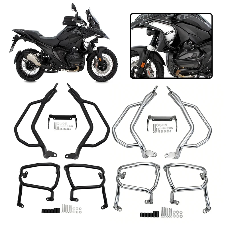 

Верхняя и нижняя защита двигателя, бампер, обтекатель, защита от столкновений для мотоцикла BMW R1300GS R1300 GS R1300 GS 2024 2025