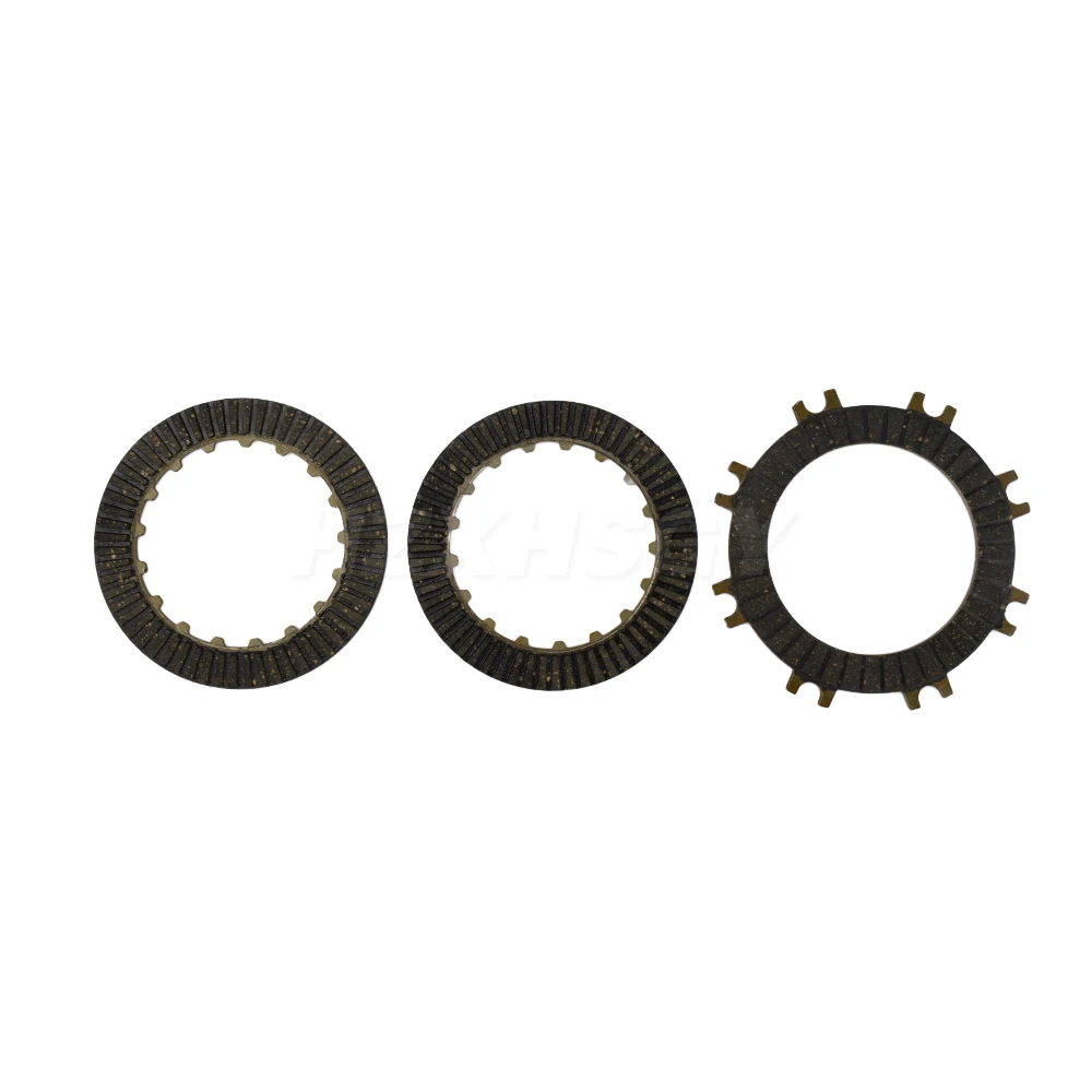 For Honda MP50DX Solo / C70 Passport 2003 Motorcycle Clutch Friction Plates 3 PCS Paper Based Kits