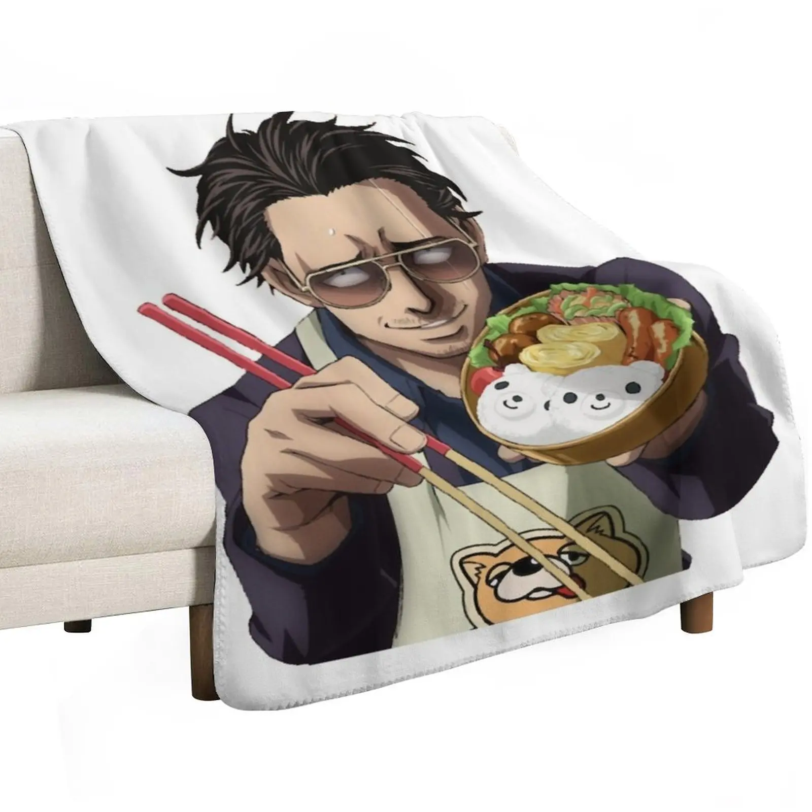The Ugly Truth About The Way Of The Househusband Throw Blanket for winter bed plaid manga Bed linens Blankets