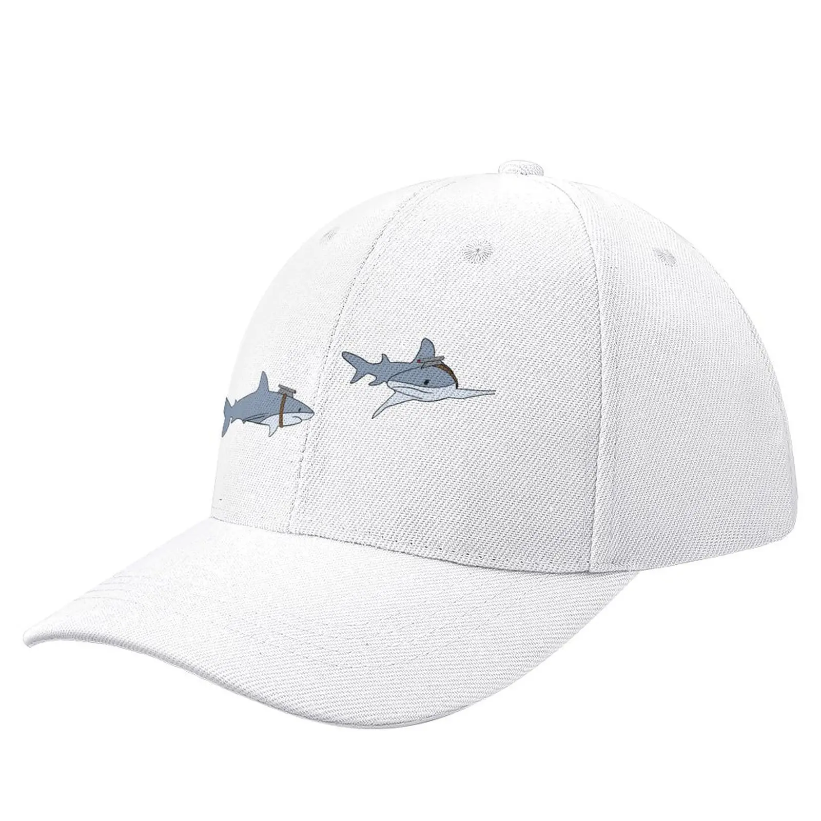 Sharks with laser beams Baseball Cap Golf derby hat Men's Luxury Women's