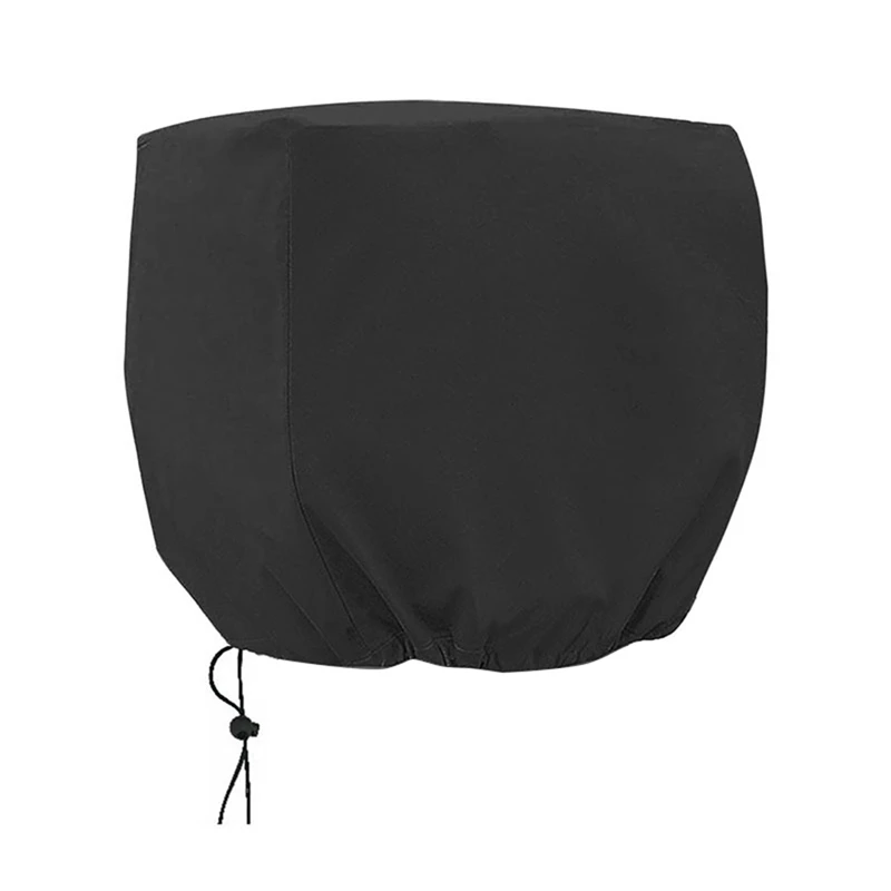 

420D Silver-Coated Outboard Motor Protective Cover, Waterproof And Dustproof Motor Engine Half Cover, XXL: 115-250HP Easy To Use