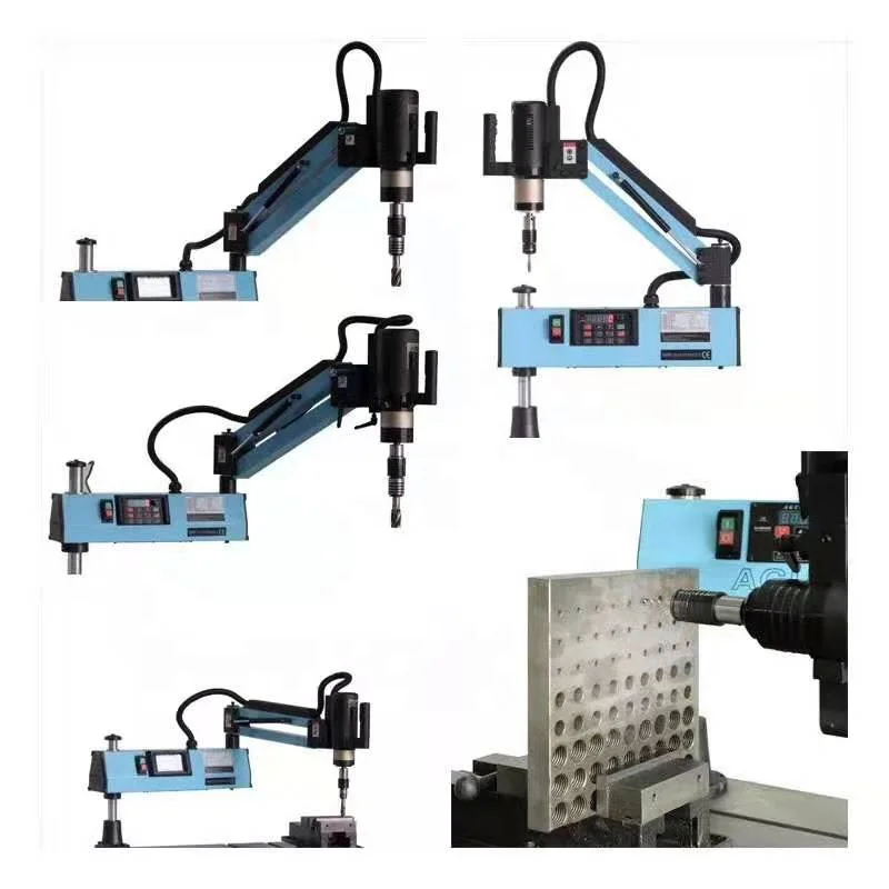 Sale Flex Arm Electric Tapping Machine With Long Arm and Vertical Head M3-M16/M6-M16/M6-M24/M6-M30/M6-M36/M12-M48 Quick Tapping