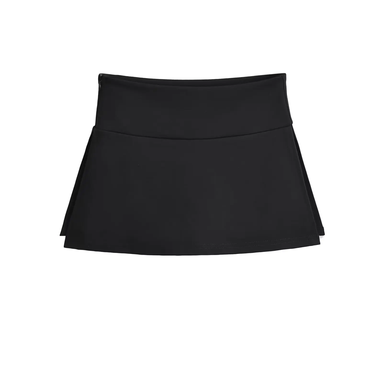 مثير عالية الخصر Se السراويل مع الجانب الشق ألف خط تنورة المرأة مكافحة الضوء ort تنورة الصيف الأمريكية الساخنة فتاة Sle #2